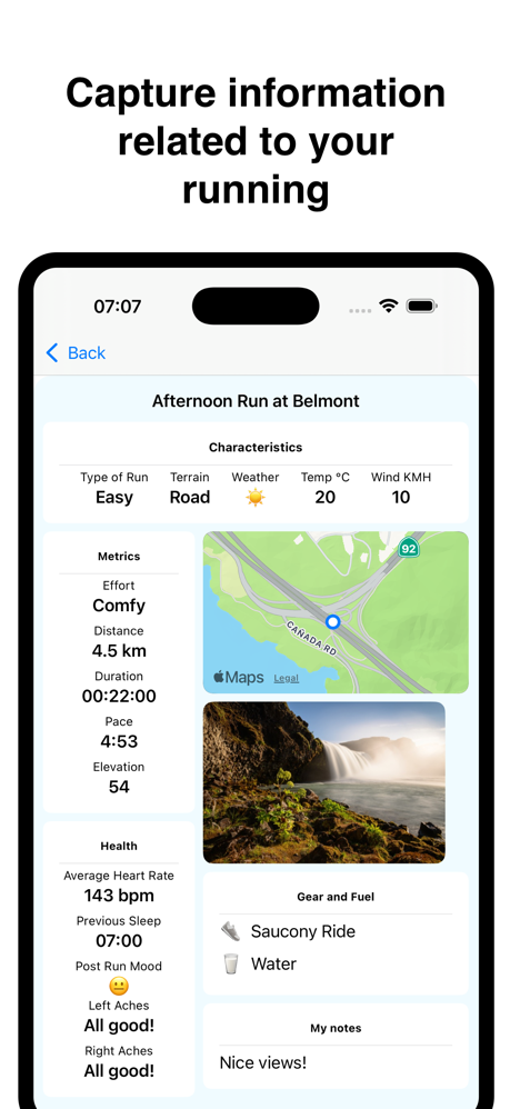 Run Stats - Running overview with stats and journal